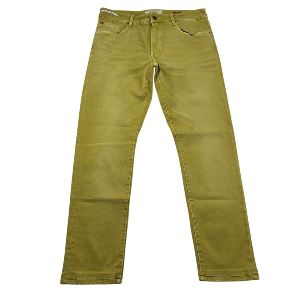 Teleria Zed Pants Mens 34 (fits 32x30) Cobra F19 A Peridot Green Italian Italy